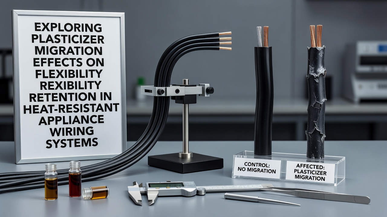 Exploring Plasticizer Migration Effects on Flexibility Retention in Heat-Resistant Appliance Wiring Systems
