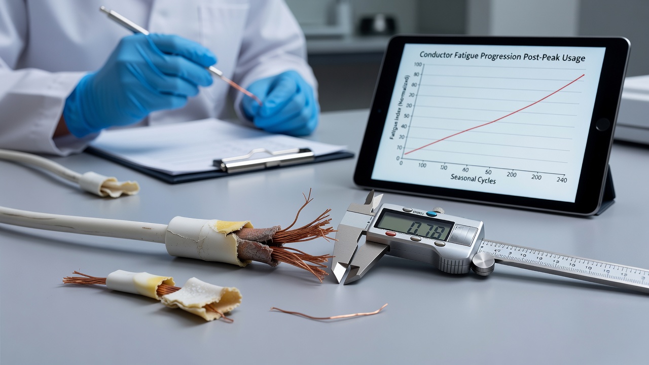 Tracing Conductor Fatigue in Steam-Exposed Appliance Leads After Seasonal Usage Peaks